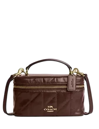 Coach Rainer Crossbody Bag 18 With Quilting Maple