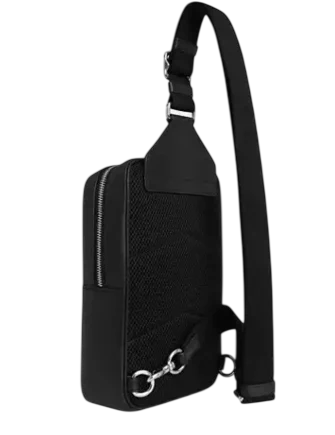 Coach Ray Pack 17 In Signature Canvas Black Signature 