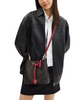 Coach Rowan Bucket Bag In Maxi Signature Canvas Walnut True Red