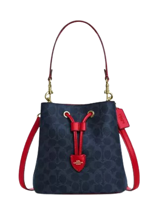 Coach Rowan Bucket Bag In Signature Canvas