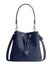 Coach Rowan Bucket Bag In Signature Canvas Navy