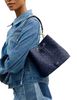 Coach Rowan Bucket Bag In Signature Canvas Navy