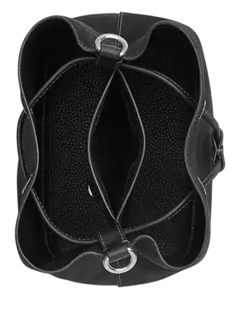 Coach Rowan Bucket Bag With Cherry Charm Black