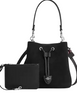 Coach Rowan Bucket Bag With Cherry Charm Black