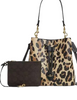 Coach Rowan Bucket Bag With Leopard Print