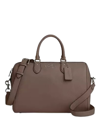 【COACH】Rowan Satchel トートバッグ フルーツ柄 2WAY Coach Rowan Satchel With Spaced Floral Field Print | Brixton