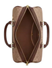 Coach Rowan Large Satchel Bag In Signature Canvas Tan Brown