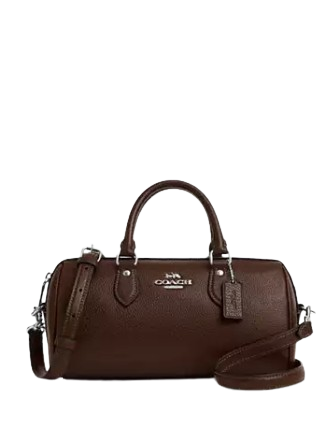 日本未入荷 Coach Rowan Satchel Bag フルーツ柄 Coach Rowan Satchel Bag In Signature Canvas With Orange