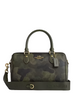 Coach Rowan Satchel Bag In Signature Camo Print Dark Cypress Multi