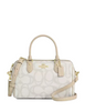 Coach Rowan Satchel Bag In Sketch Signature Canvas Ivory