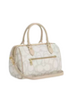 Coach Rowan Satchel Bag In Sketch Signature Canvas Ivory