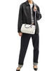 Coach Rowan Satchel Bag With Floral Print Chalk