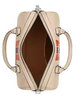 Coach Rowan Satchel Bag With Stripe Ivory