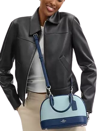 Coach Sabrina Satchel Bag In Colorblock | Brixton Baker