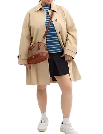 Coach Sabrina Satchel Bag In Signature Canvas Tan Caramel