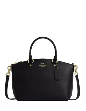 Coach Sadie Satchel Bag Black