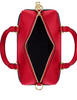 Coach Satchel Crossbody Bag In Signature Canvas Denim Bold Red