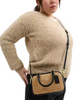 Coach Satchel Crossbody Bag Toast Black