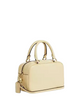 Coach Satchel Crossbody Bag With Floral Applique Moonlight