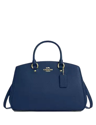 Coach Savannah Carryall Bag Deep Blue
