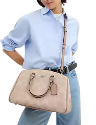 Coach Savannah Carryall Bag In Signature Canvas Sand Taupe