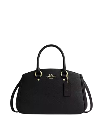 Coach Savannah Small Carryall Bag Black