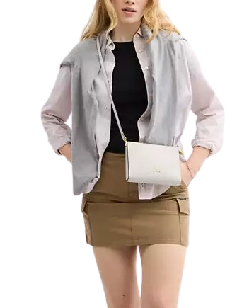 Coach Slim Crossbody Bag Chalk