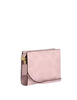 Coach Slim Crossbody Bag In Signature Canvas Powder Pink