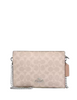 Coach Slim Crossbody Bag In Signature Canvas Sand Taupe