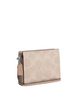 Coach Slim Crossbody Bag In Signature Canvas Sand Taupe