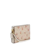Coach Slim Crossbody Bag In Signature Canvas With Floral Print Sand