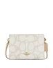 Coach Slim Crossbody Bag In Sketch Signature Canvas Ivory