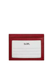 Coach Slim Id Card Case Dark Cardinal 
