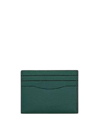Coach Slim Id Card Case Emerald