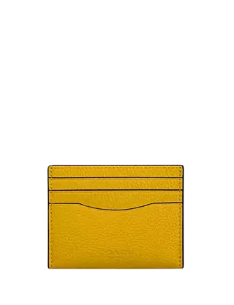 Coach Slim Id Card Case Honey