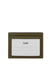 Coach Slim Id Card Case Olive
