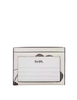 Coach Slim Id Card Case With Cherry Print  Chalk 