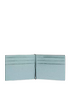 Coach Slim Money Clip Billfold Wallet Light Blue