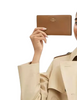 Coach Slim Zip Wallet Honey Brown