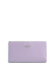 Coach Slim Zip Wallet Lilac