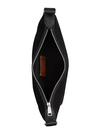 Coach Small Finn Crossbody Bag With Pouch Black