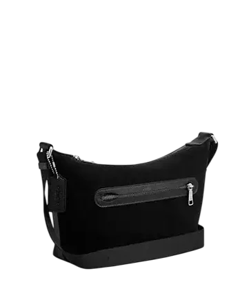 Coach Small Finn Crossbody Bag With Pouch Black