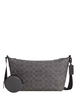 Coach Small Finn Crossbody Bag With Pouch In Signature Canvas Grey Charcoal 