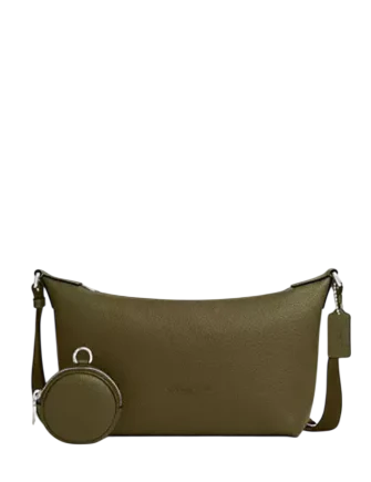 Coach Small Finn Crossbody Bag With Pouch Olive