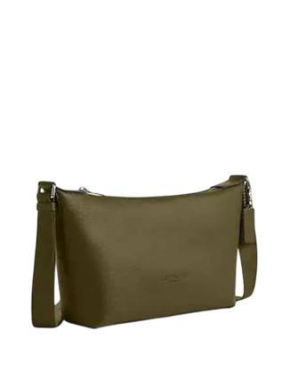 Coach Small Finn Crossbody Bag With Pouch Olive
