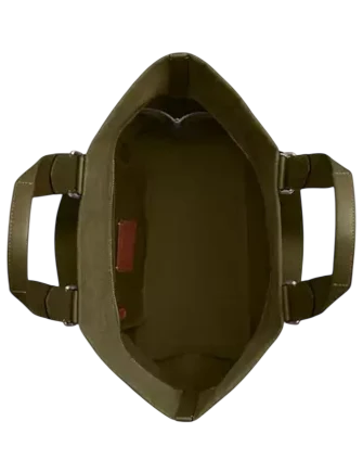 Coach Small Tour Tote Bag In Regenerative Cotton Olive
