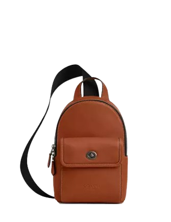 Coach Small Turnlock Sling Pack