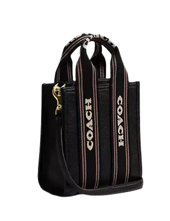 Coach Smith Mini Tote Bag Black