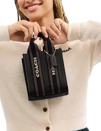 Coach Smith Mini Tote Bag Black