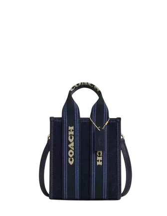 Coach Smith Mini Tote Bag In Regenerative Cotton